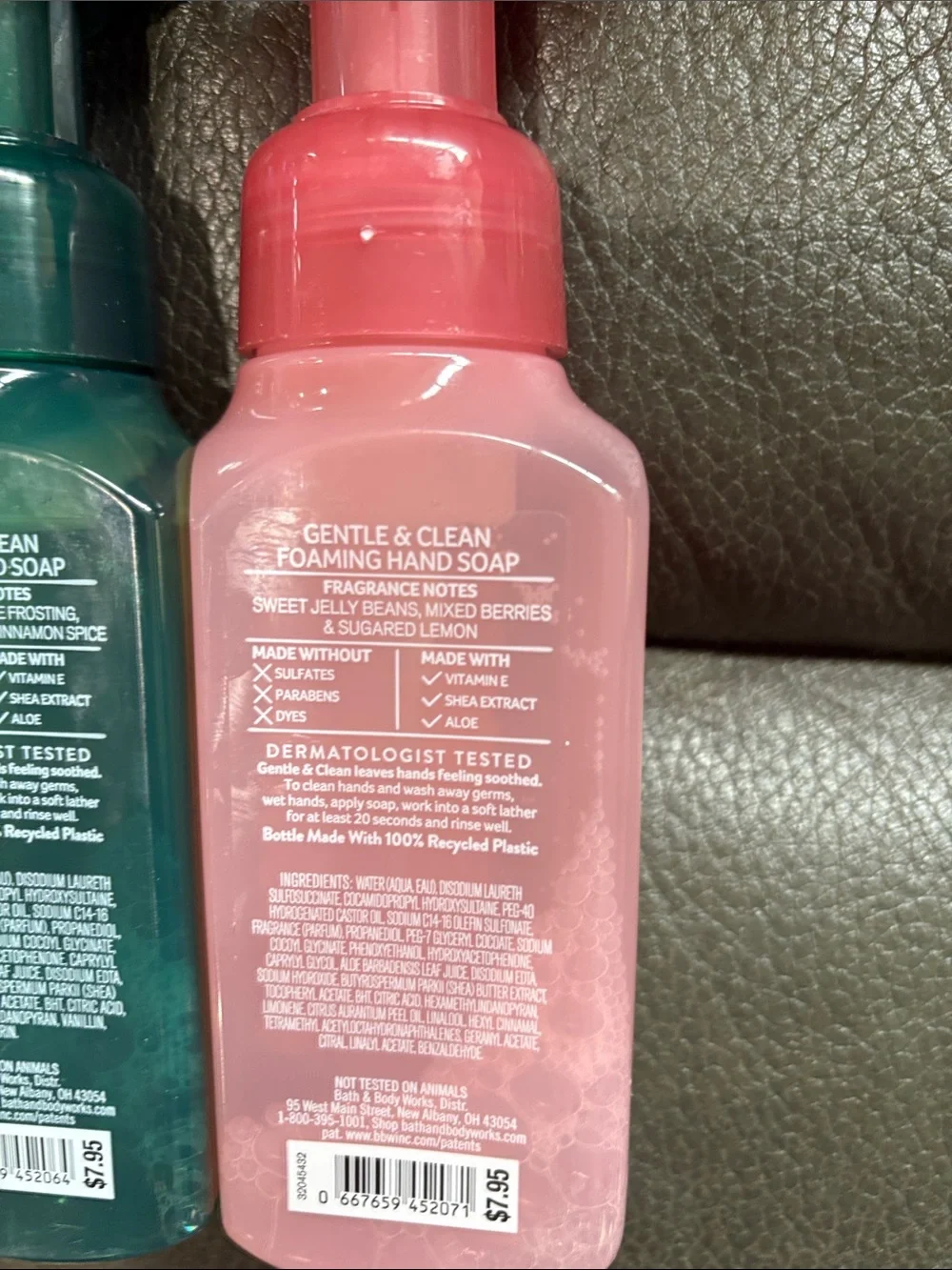 Bath and body works spring and Easter  foaming soap set